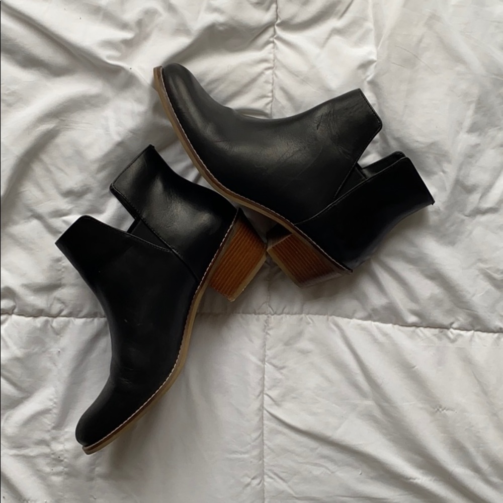 Cole Haan leather ankle booties